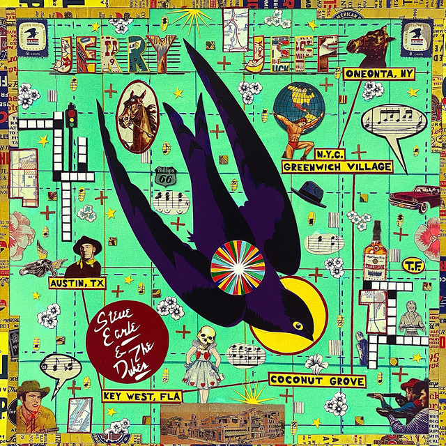 Steve Earle & The Dukes: JERRY JEFF album artwork
